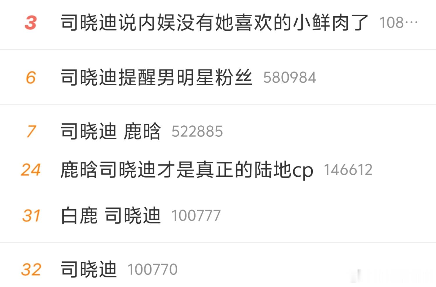 司晓迪说内娱没有她喜欢的小鲜肉了到底谁在理她啊，不觉得炒太过了吗，这不是占用公共