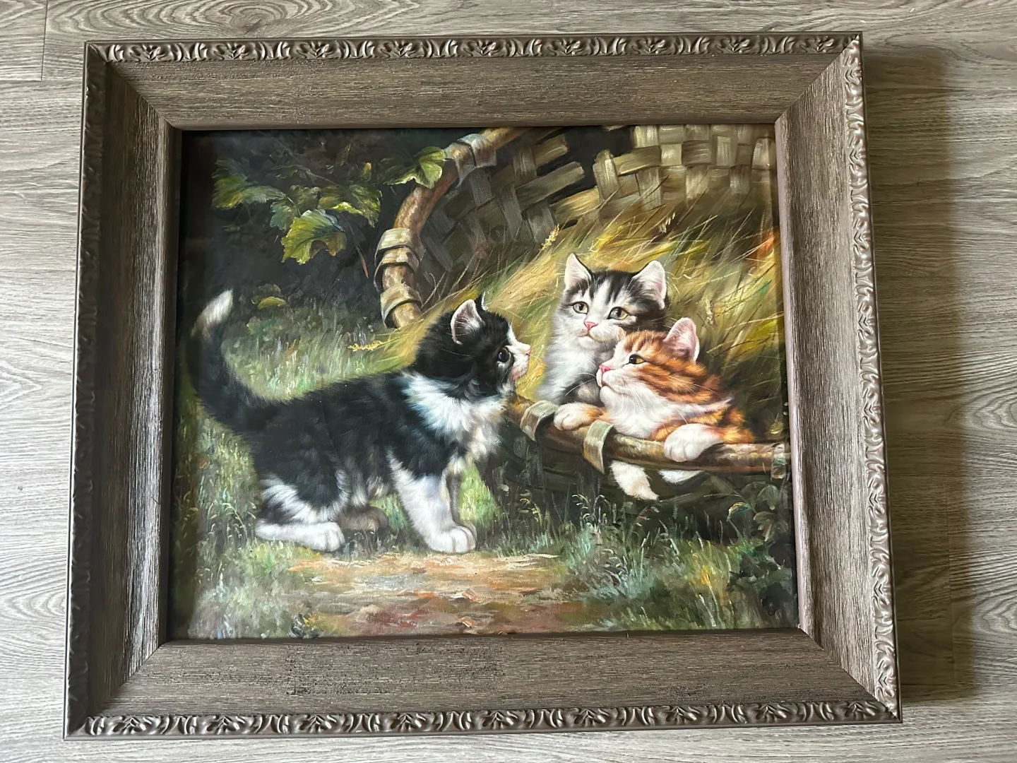 欧洲回流老油画