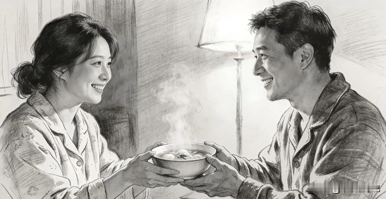 刷到一对网友夫妻的分享，特别有共鸣：

老婆之前总爱跟老公抬杠——老公说“今天吃