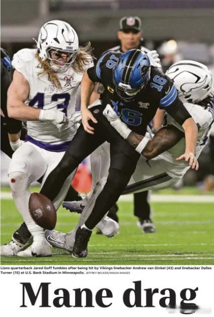 第17周雄狮10：23维京人 