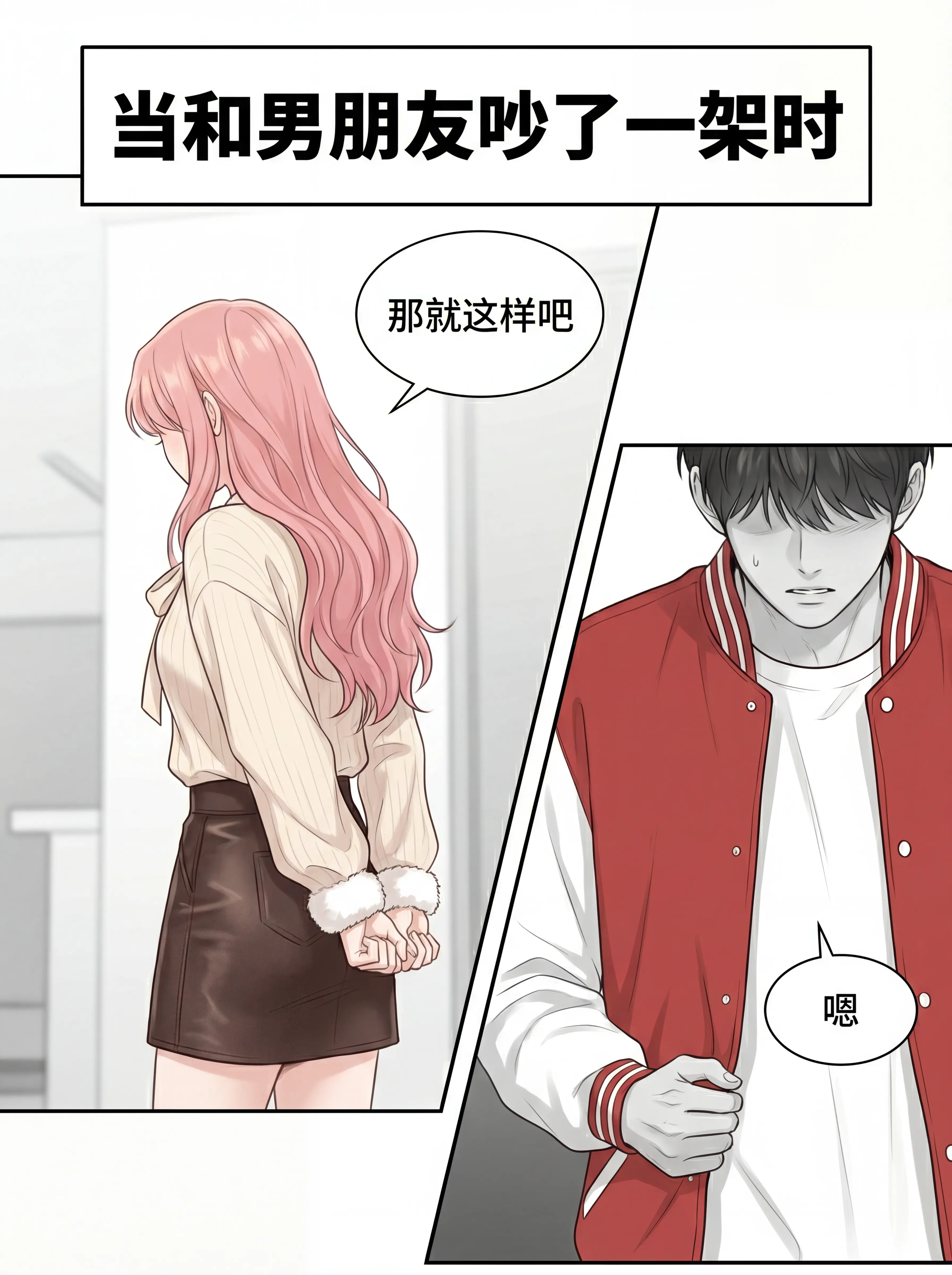 吵架是解决问题，而不是解决你。