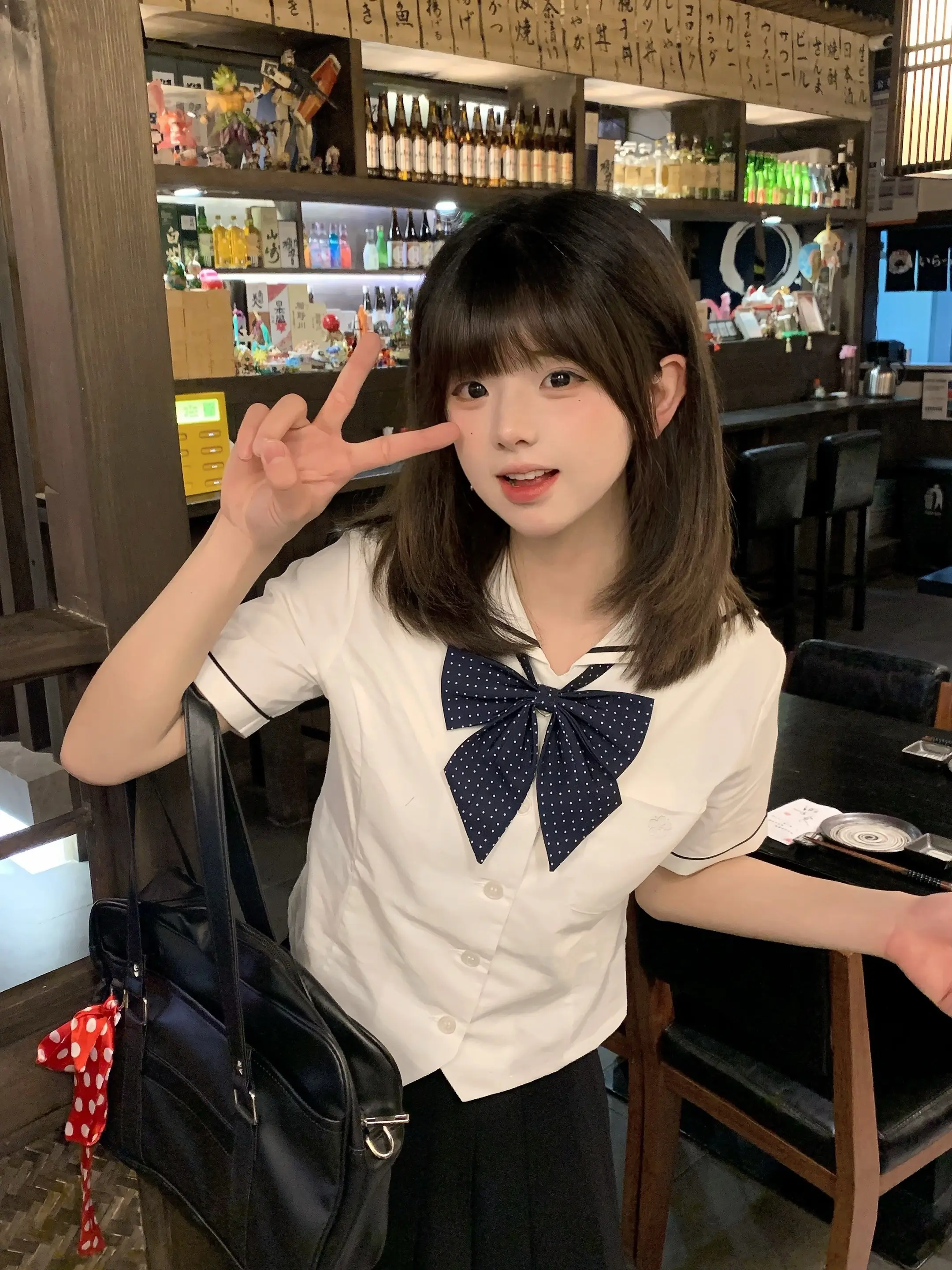 被邀请去了她打工的中餐店💭💕︎