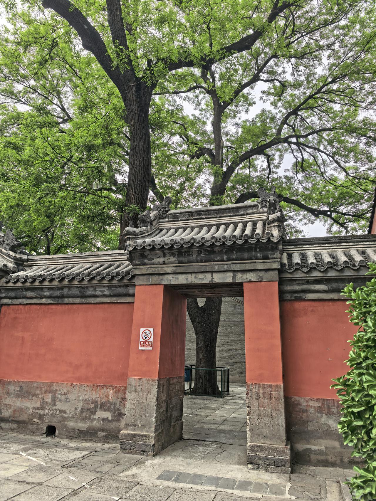 京城的报国寺，始建于辽代，西路是“天下兴亡匹夫有责”的顾炎武祠堂。近现代曾作为仓