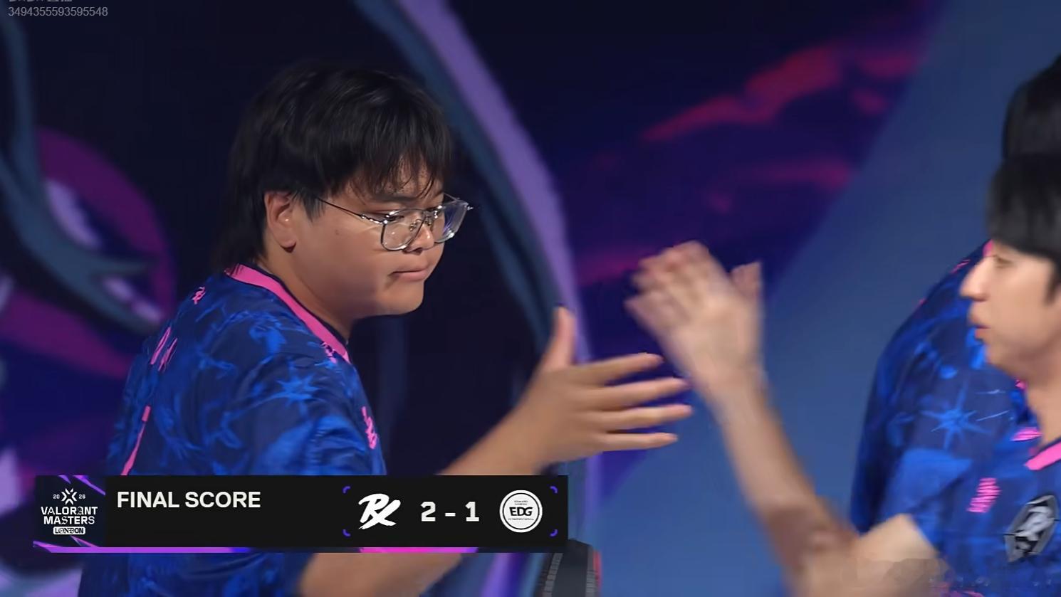 PRX让一追二拿下胜利！率先晋级总决赛PRX晋级伦敦大师赛总决赛无畏契约伦敦大师