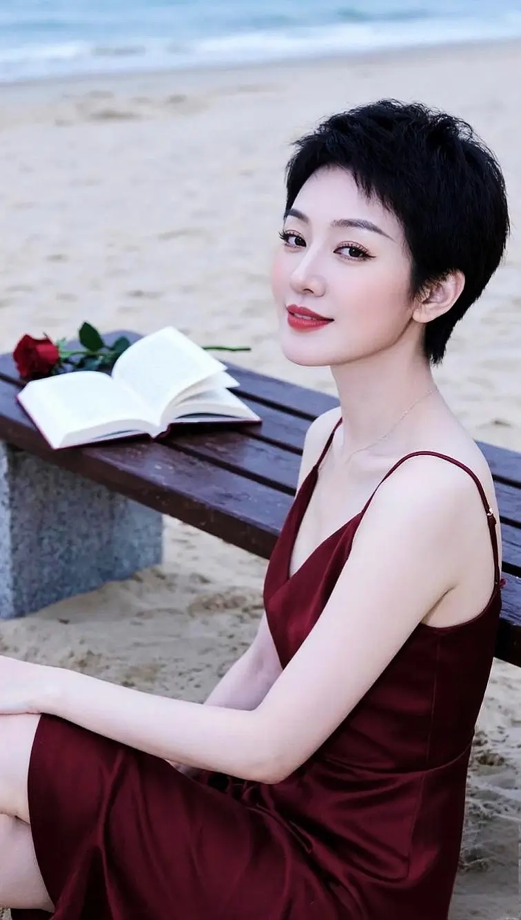 AI海滩冷艳影 创意玩法大赛氛围感图文玩法达人广告分成