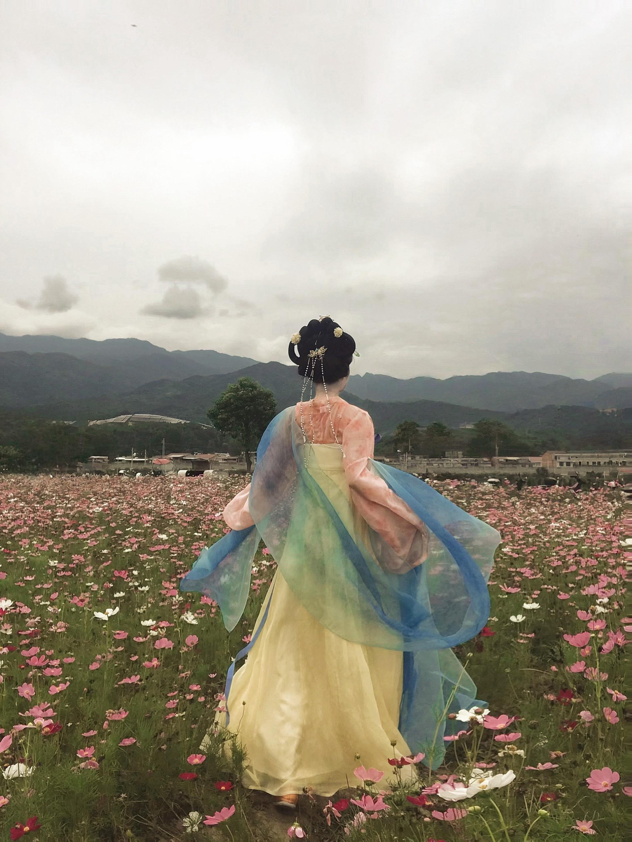 “一种相思花自飘零水自流……”花海拍照