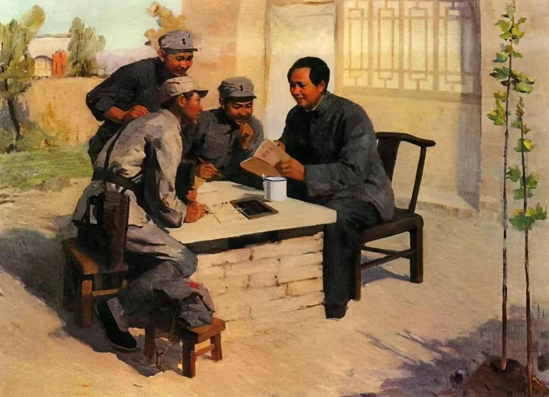 传授抗日救国的决心！