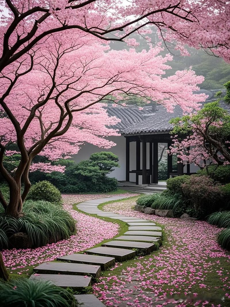 春日生活打卡季郊外桃花开