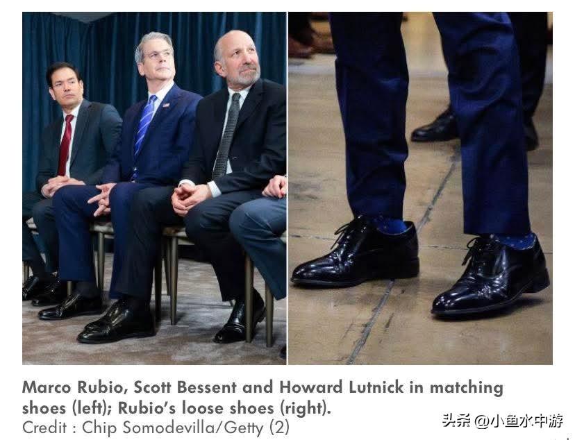 特朗普又在发疯，对某品牌的鞋子产生痴迷，然后开始猜测男阁员脚的尺寸，吩咐下属买鞋