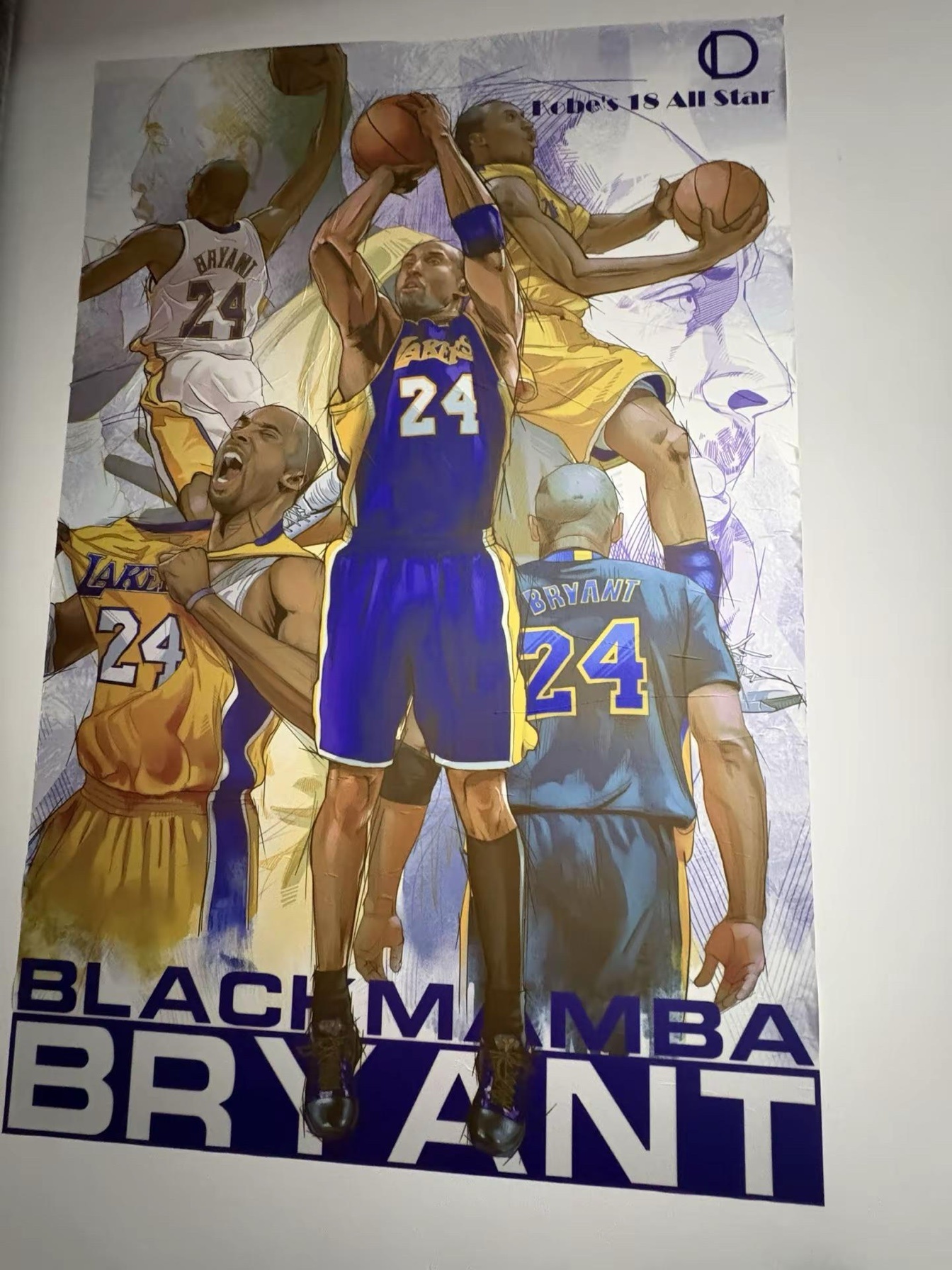 凌晨四点🕓💜💛科比KobeBryant凌晨四点