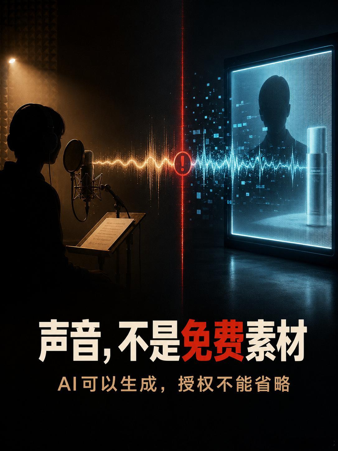 AI用配音演员声线接广告AI“顶流”接到了品牌广告，最先找上门的，却是真人配音演