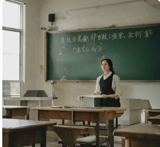 周一学校六年级八个班举行了四门课的考试，有个班语文和数学都是倒数第一。老师气得把