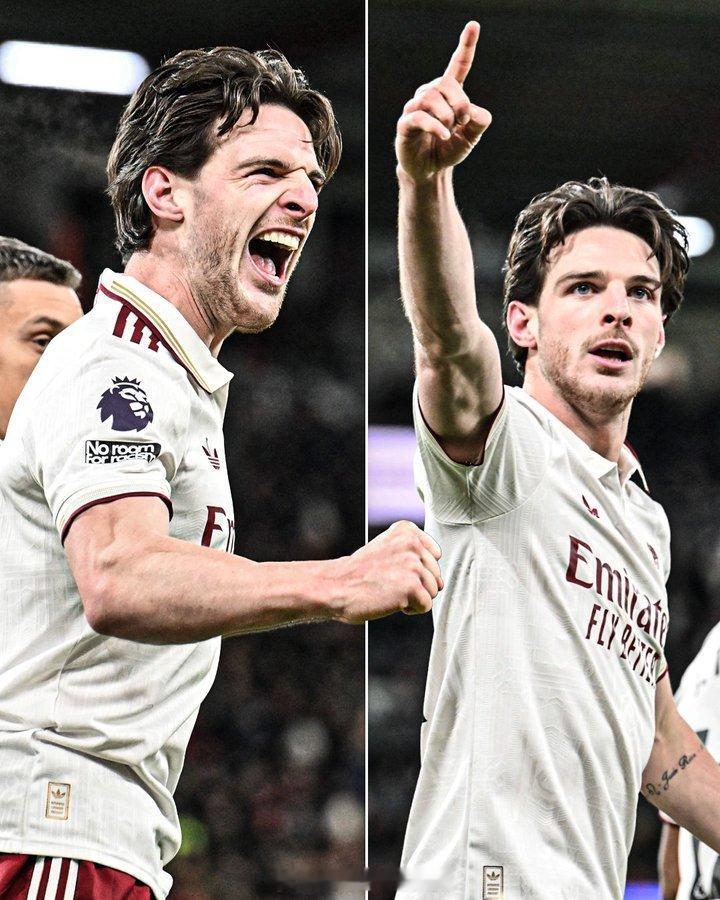 本赛季英超联赛中，没有哪位球员比赖斯创造的绝佳机会更多（14次） 英超联赛 阿森