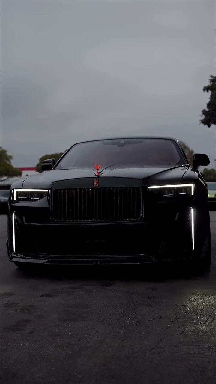 劳斯莱斯劳斯莱斯Ghost Series II Mansory打造的暗黑风格劳斯