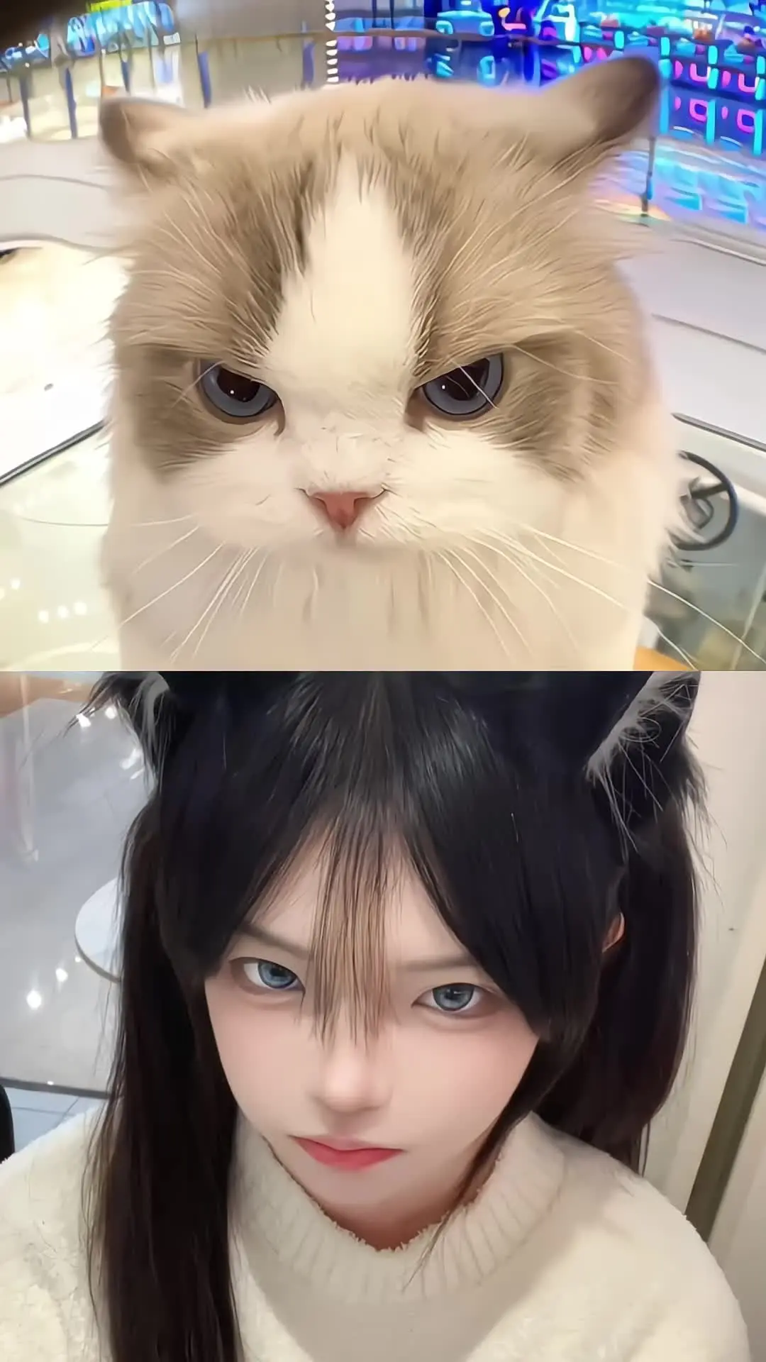 两人的自拍在朋友圈暴晒 小姐姐 ㅤ