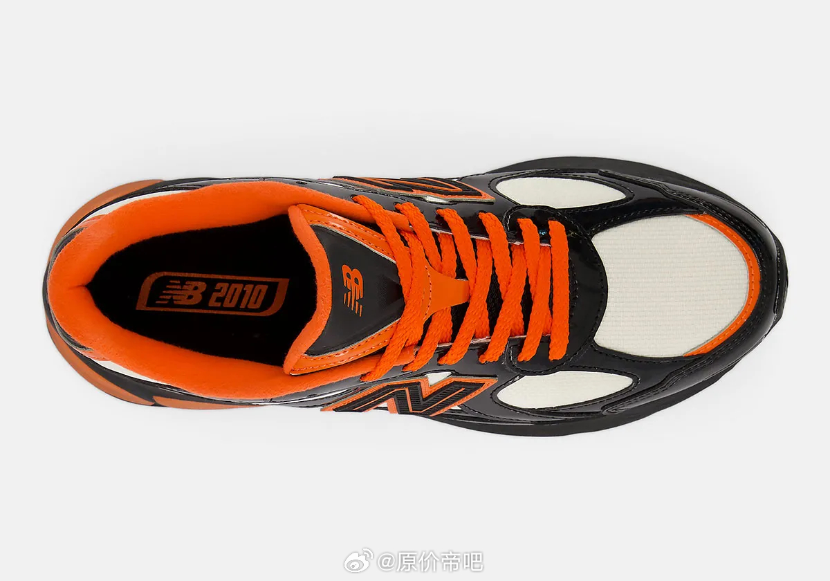 New Balance 2010 黑橙漆皮配色登场New Balance 继续为
