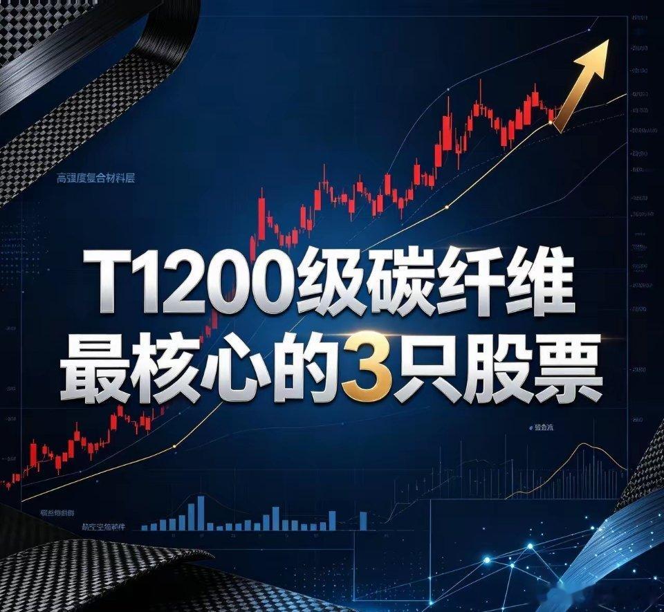 T1200级碳纤维最核心的3只股票：1. 中复神鹰 (688295)作为国内高性