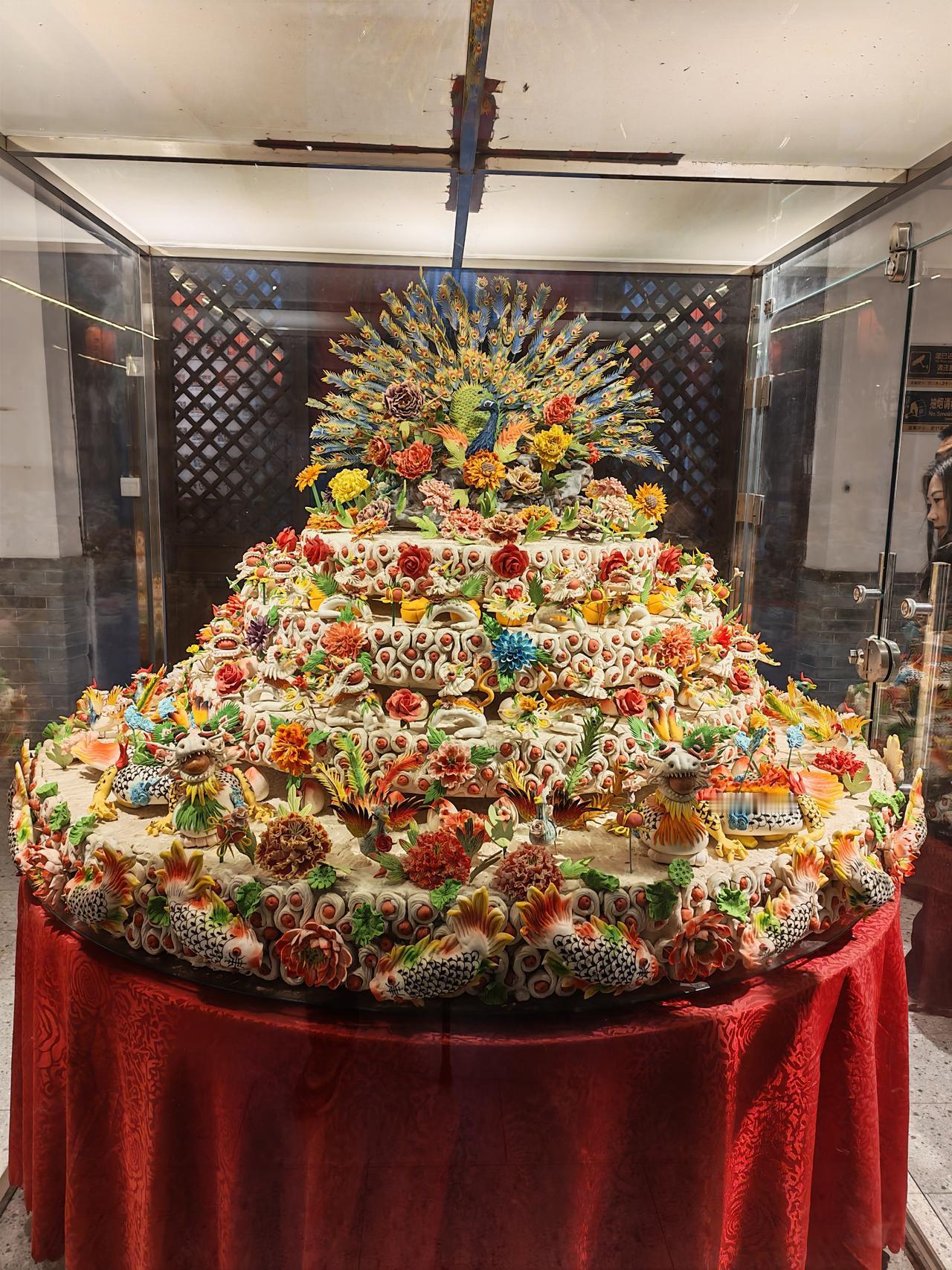 晒图笔记大赛太原古县城，非物质文化遗产——面塑。