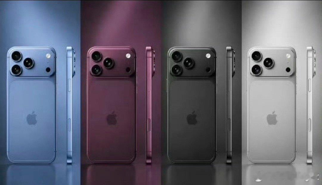 车厘子色估计要卖爆曝iPhone18Pro四款配色