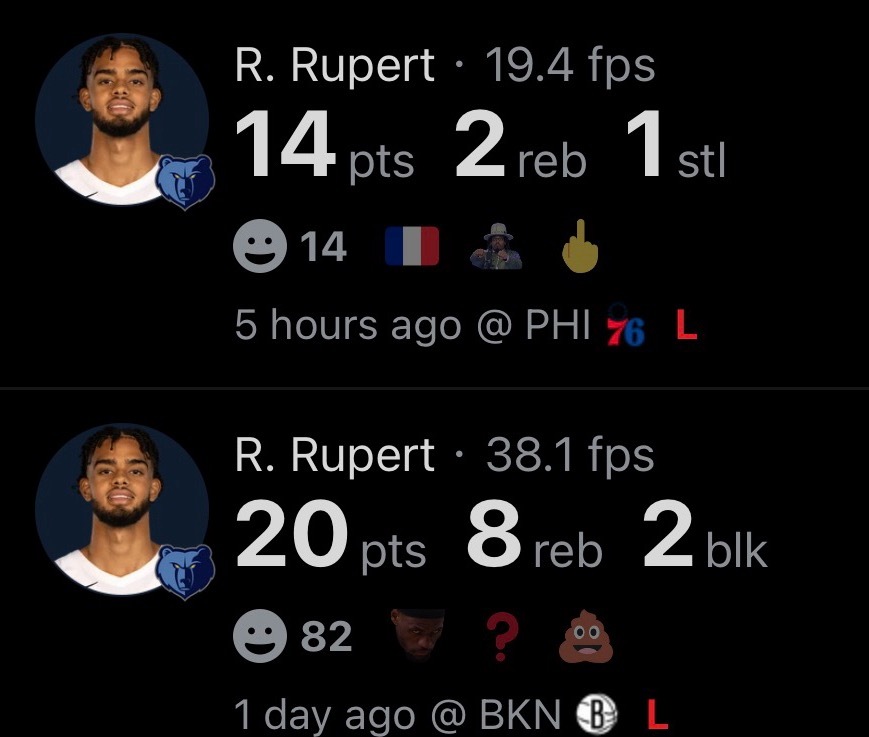 近两场的吕大将军甚至三分球合计11中5，你怎么有篮了，在灰熊队三分到了41%… 