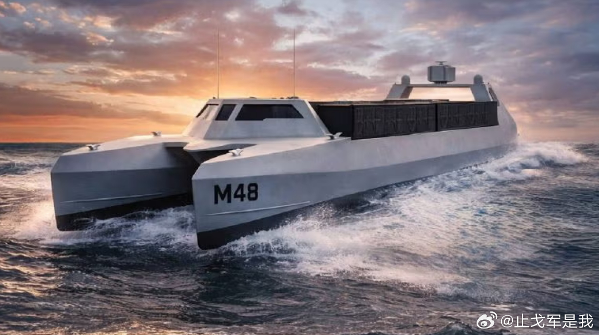 美国开始生产M48无人水面艇，无需加油或外部协助，航程可达17000海里近期，美