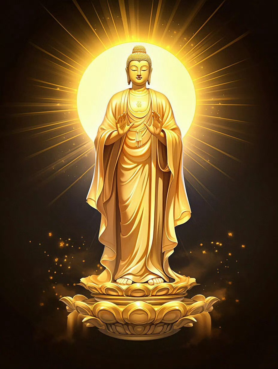 佛祖:留下你的愿望，都会实现。 