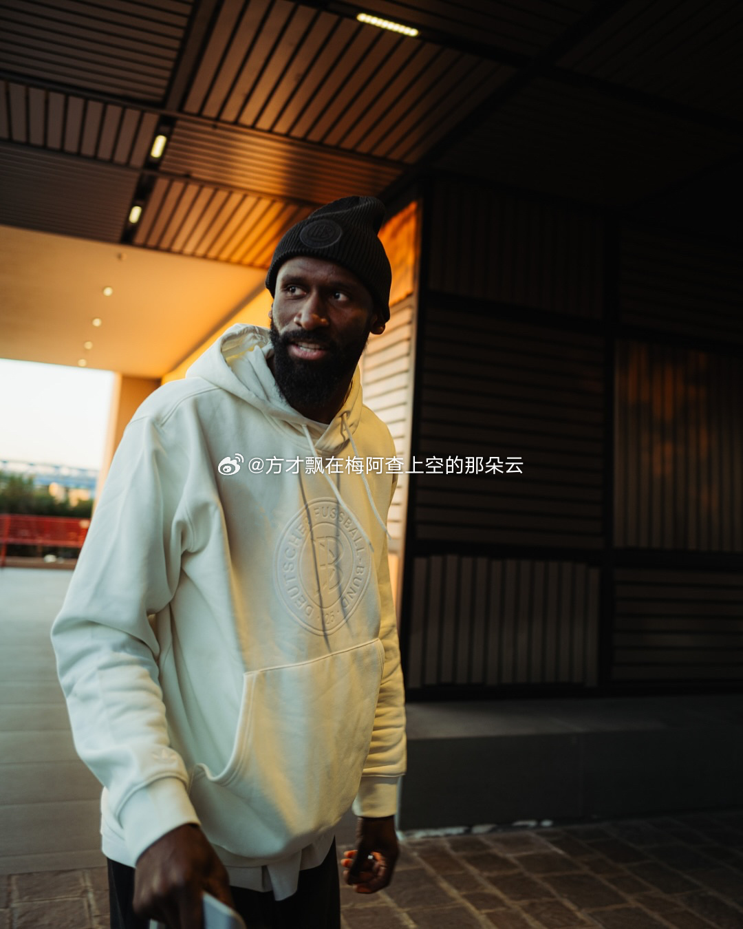 【阿迪渠道】德国国家队125周年纪念三叶草帽衫 球队出行球员同款 阿迪达斯三叶草