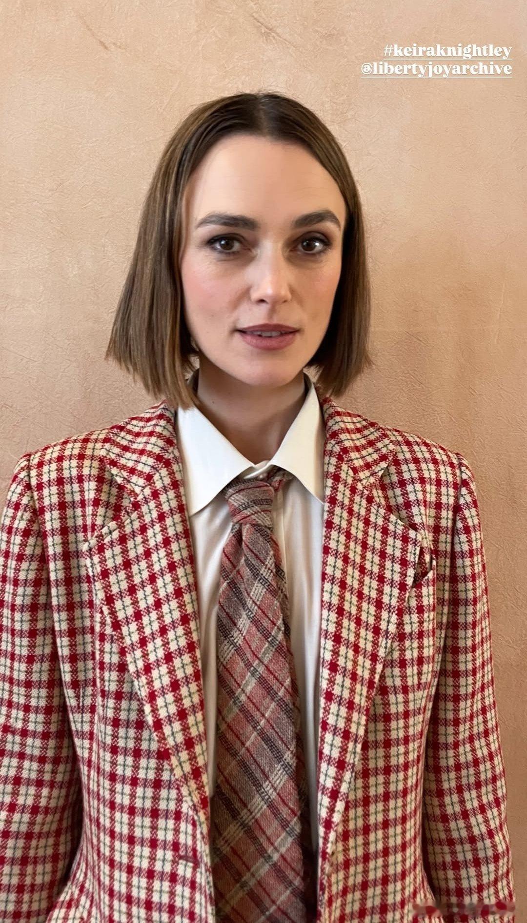 Keira Knightley凯拉奈特莉做客《This Morning》节目宣传