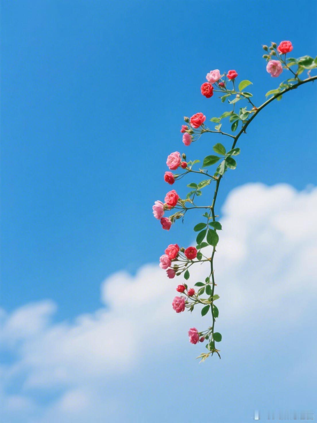 被阳光吻过的花，自带柔光滤镜～ 