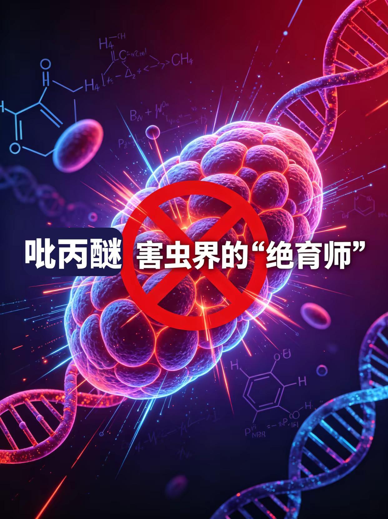 吡丙醚：害虫界的“绝育师”。吡丙醚 害虫 粉虱 蚧壳虫