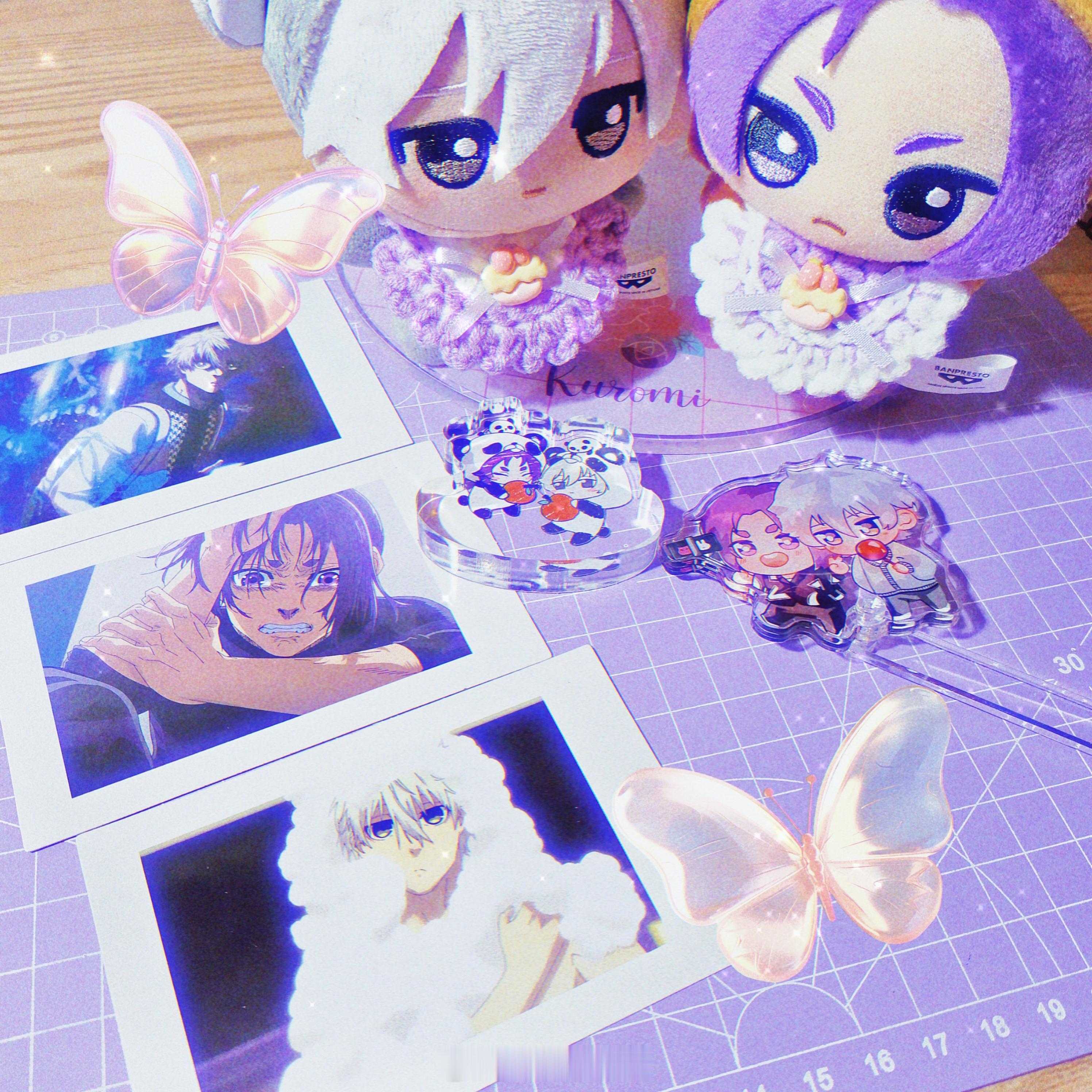 #凪玲[超话]# 收到了寄来的礼物！！厚亚克力质感赞赞赞，两只熊猫宝宝可爱捏[馋