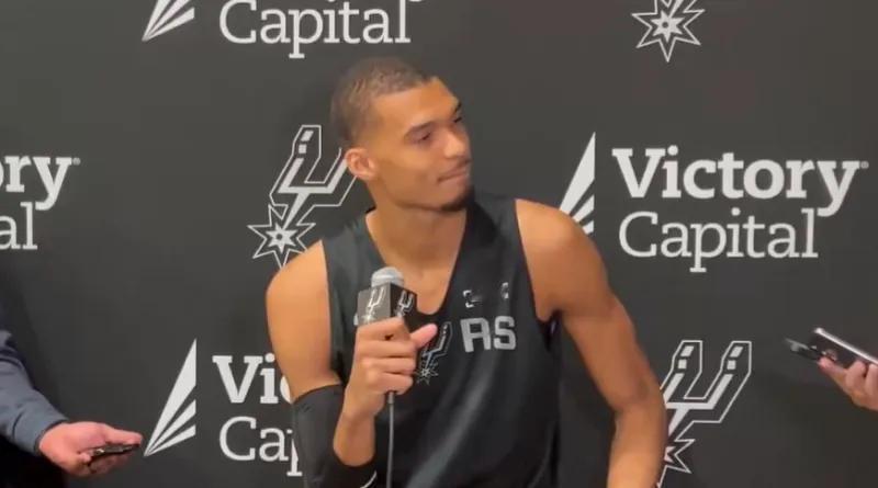 文班亚马谈全票当选DPOY：这意味着已经没什么可争论的了
04月22日讯 今日，