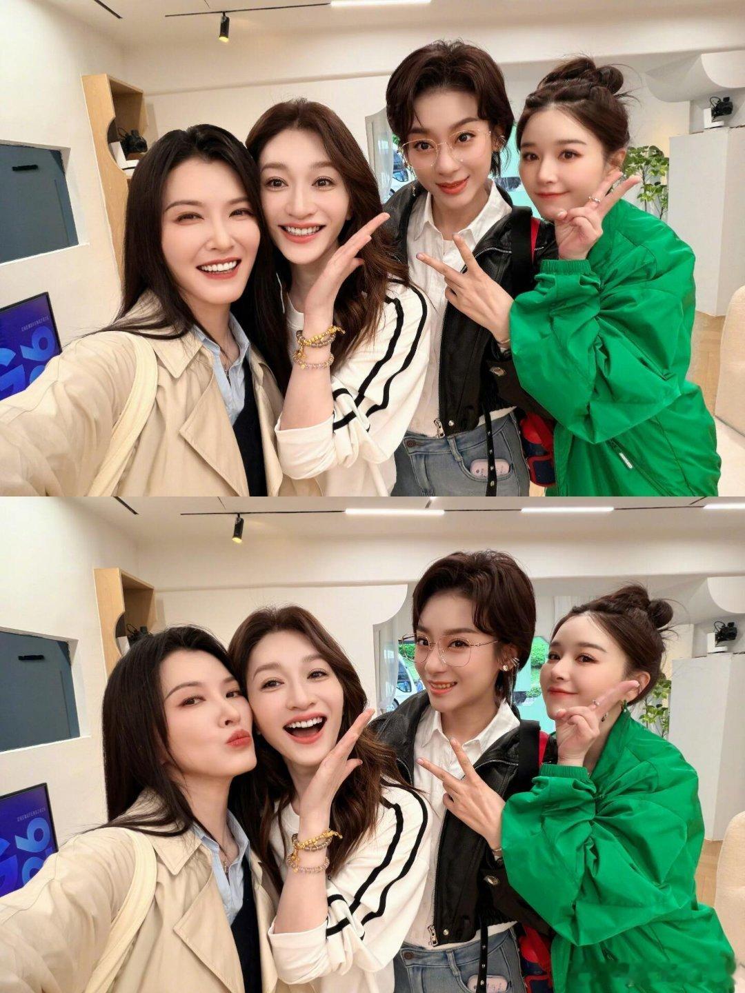 姐姐们重聚啦 应该都回长沙开始练习啦乘风破浪的姐姐‖乘风破浪的姐姐