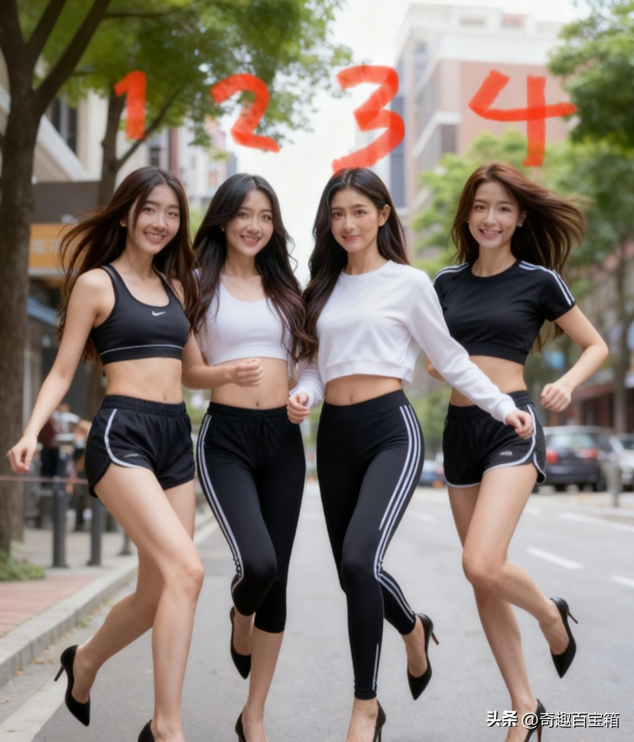 这4位姐姐往这儿一站，谁能顶得住啊！美女人像群 高清美女 职场丽人照 
 
姐妹