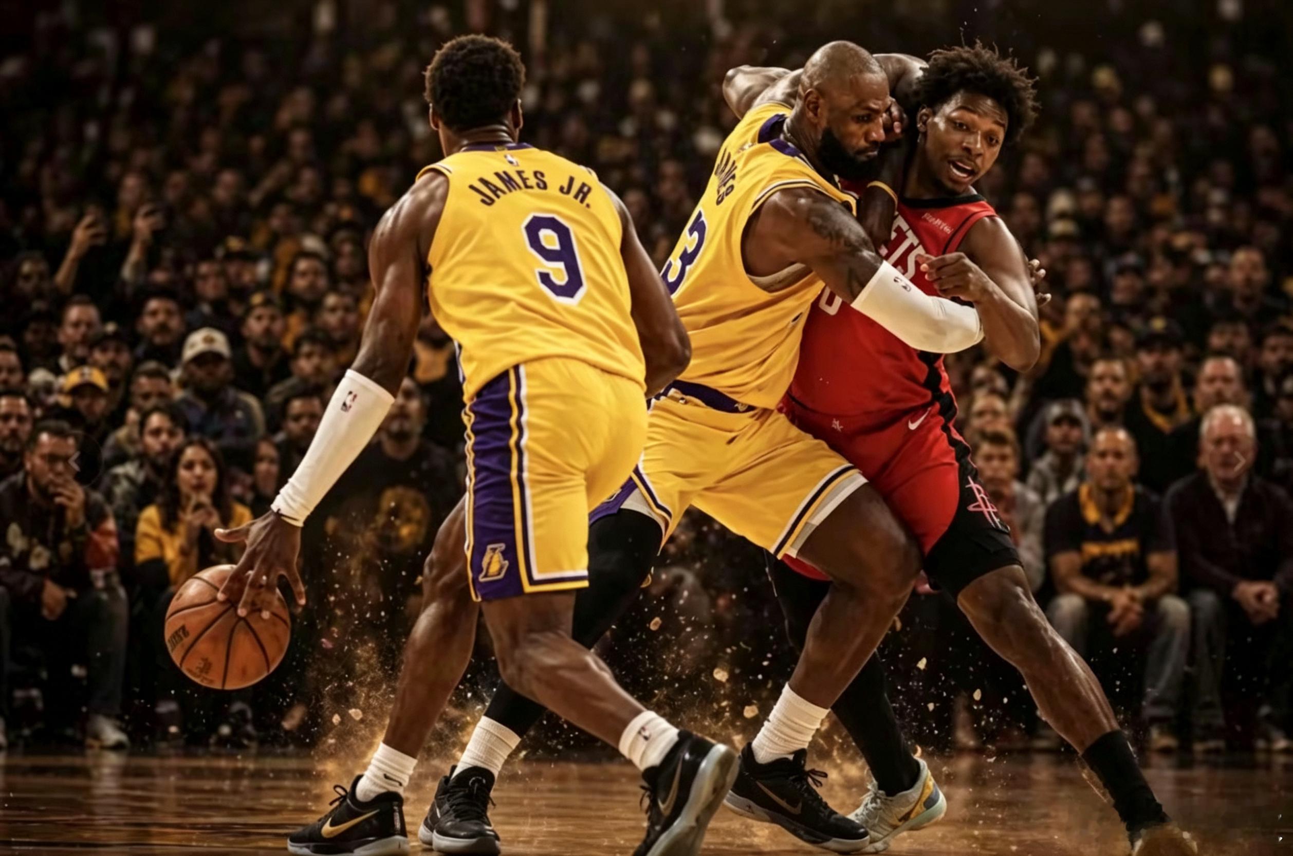 这两张图的角度绝了詹姆斯