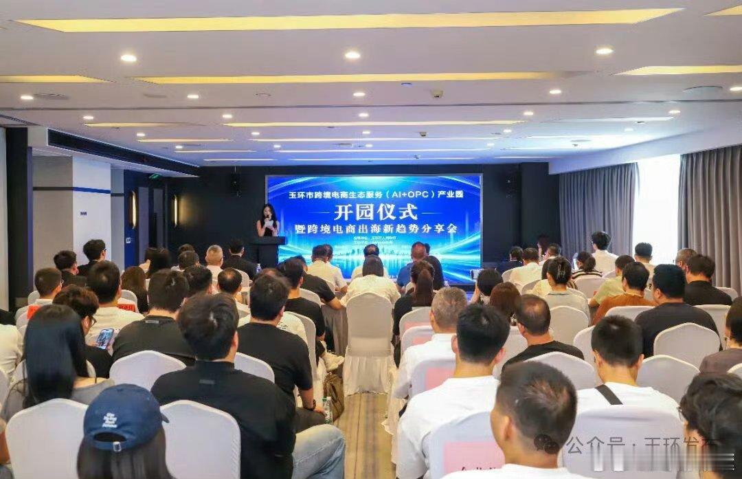 【台州玉环探索AI跨境电商创业新范式】9月14日，玉环市跨境电商生态服务（AI+