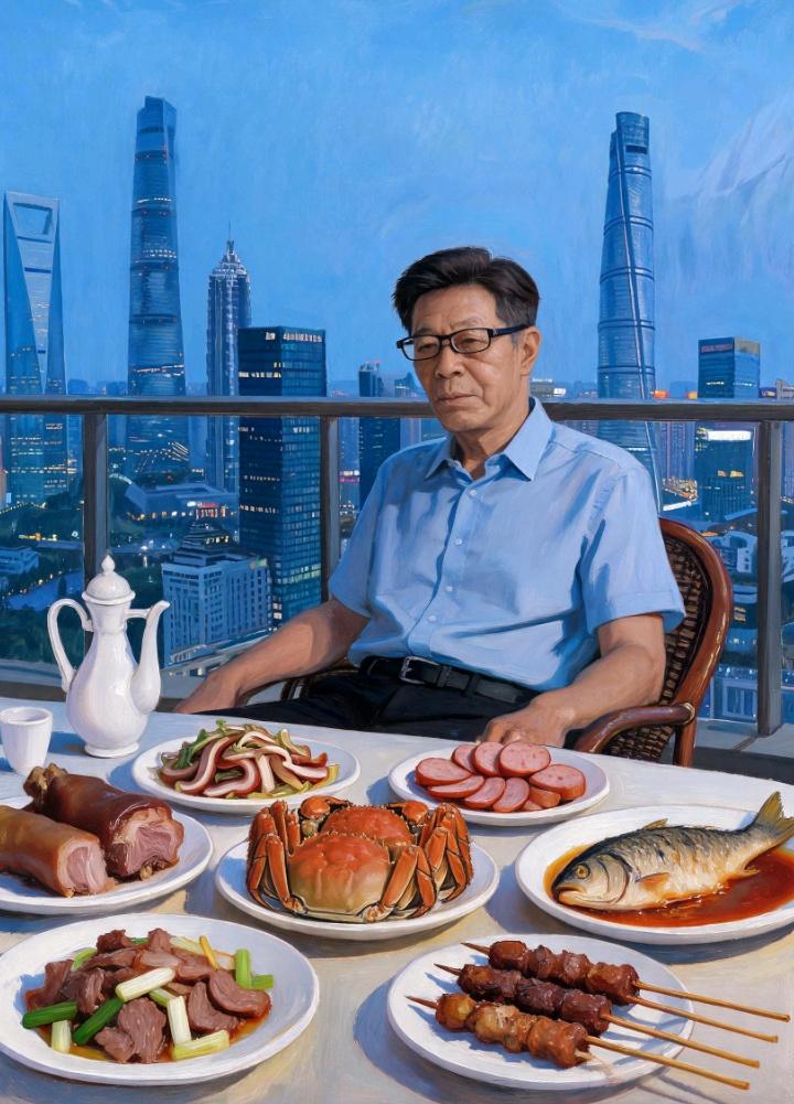 一个人在高空餐厅享受美食。给你比心你的心情会好嘛 你认为一个人最可贵的品质是什么