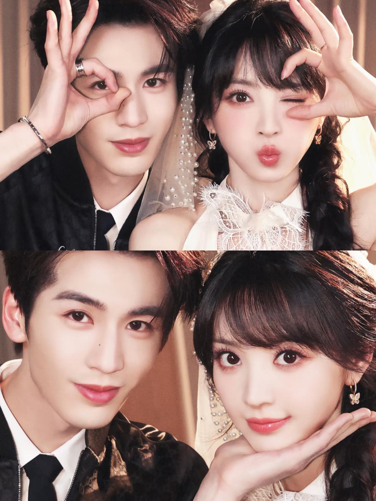 我敢说，田曦薇很大概率，就是张凌赫这一生中，遇到的最天菜的女主了。张凌赫早就说过