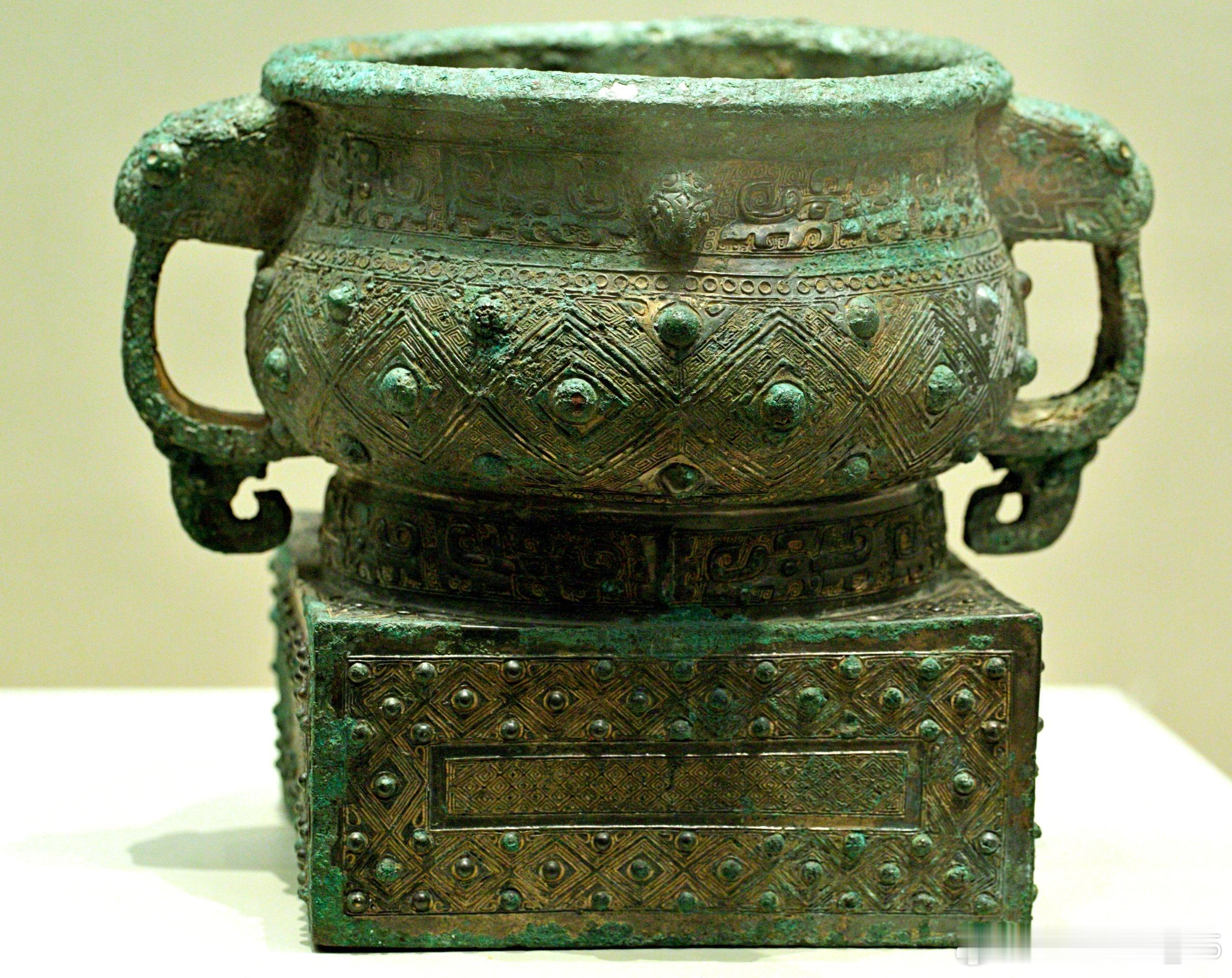 #禮運東方-山东古代文明精粹# 西周（公元前1046-前771年）滕侯青铜簋滕州
