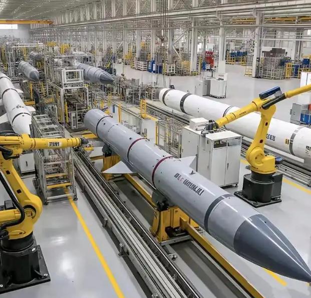 伤害性很大，侮辱性更强。中国罕见地公开了PL-15导弹的全自动生产线，号称一天的