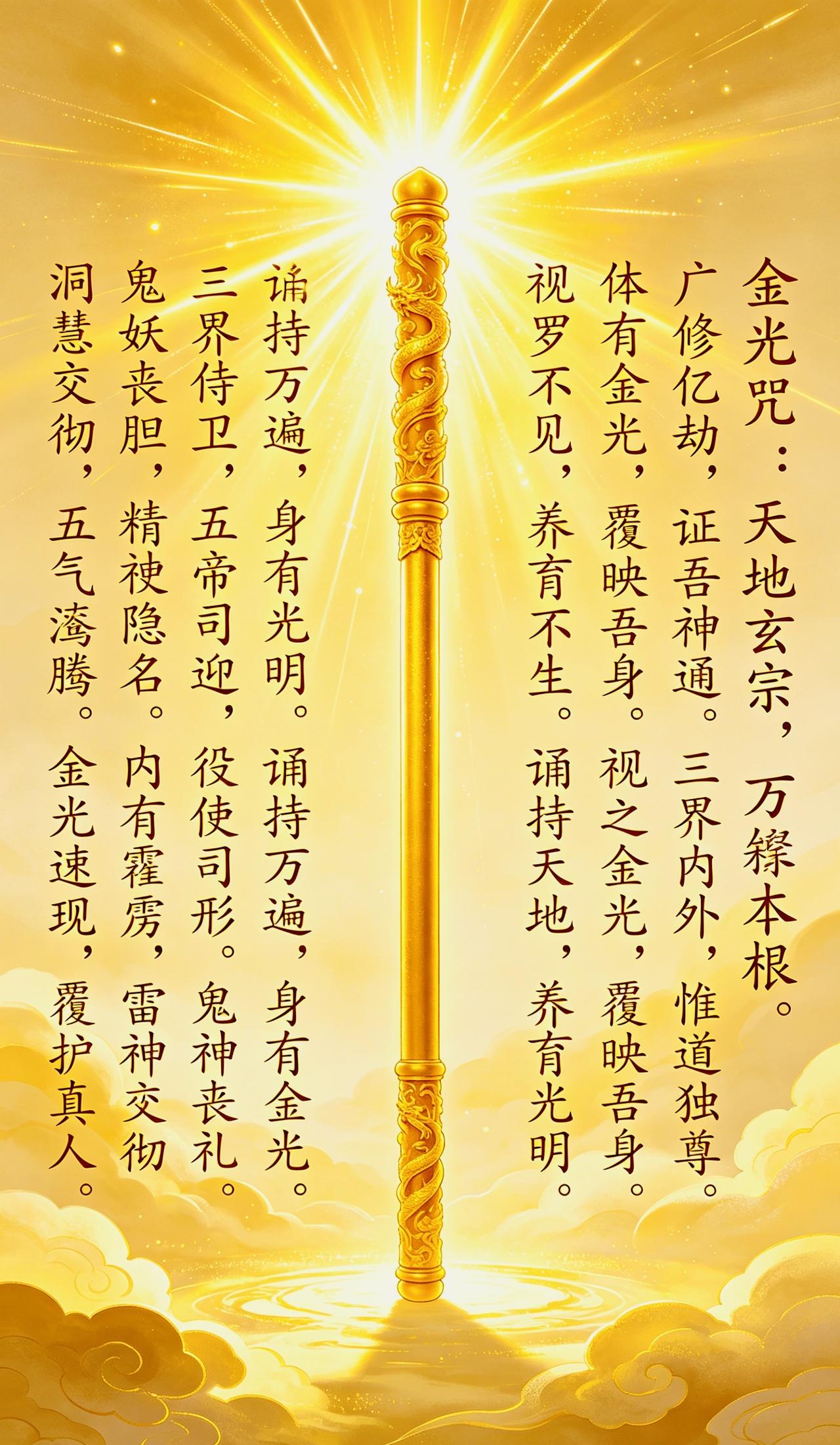 透露一个秘密


修法十年功，不如一念“中”！

很多人每天诵念《金光咒》却收效