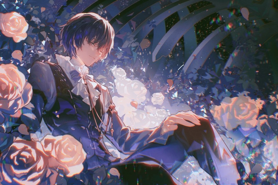 文豪野犬太宰治文豪野犬太宰治0619生日快乐 🌹等到玫雨时节 6月21日【00
