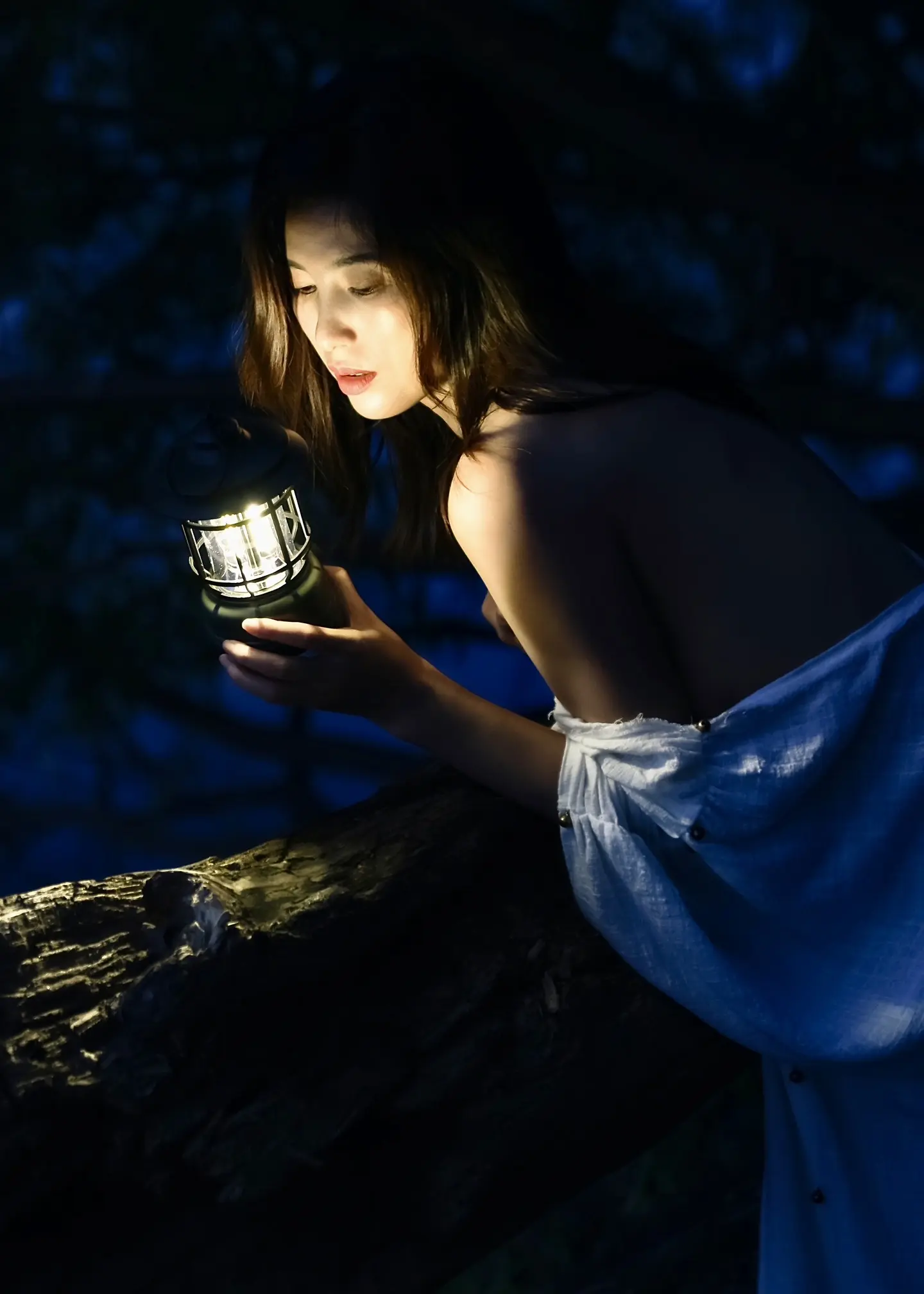 蓝调时刻｜长夜漫漫 为情醉。人生南北多歧路，君向潇湘我向秦 模特