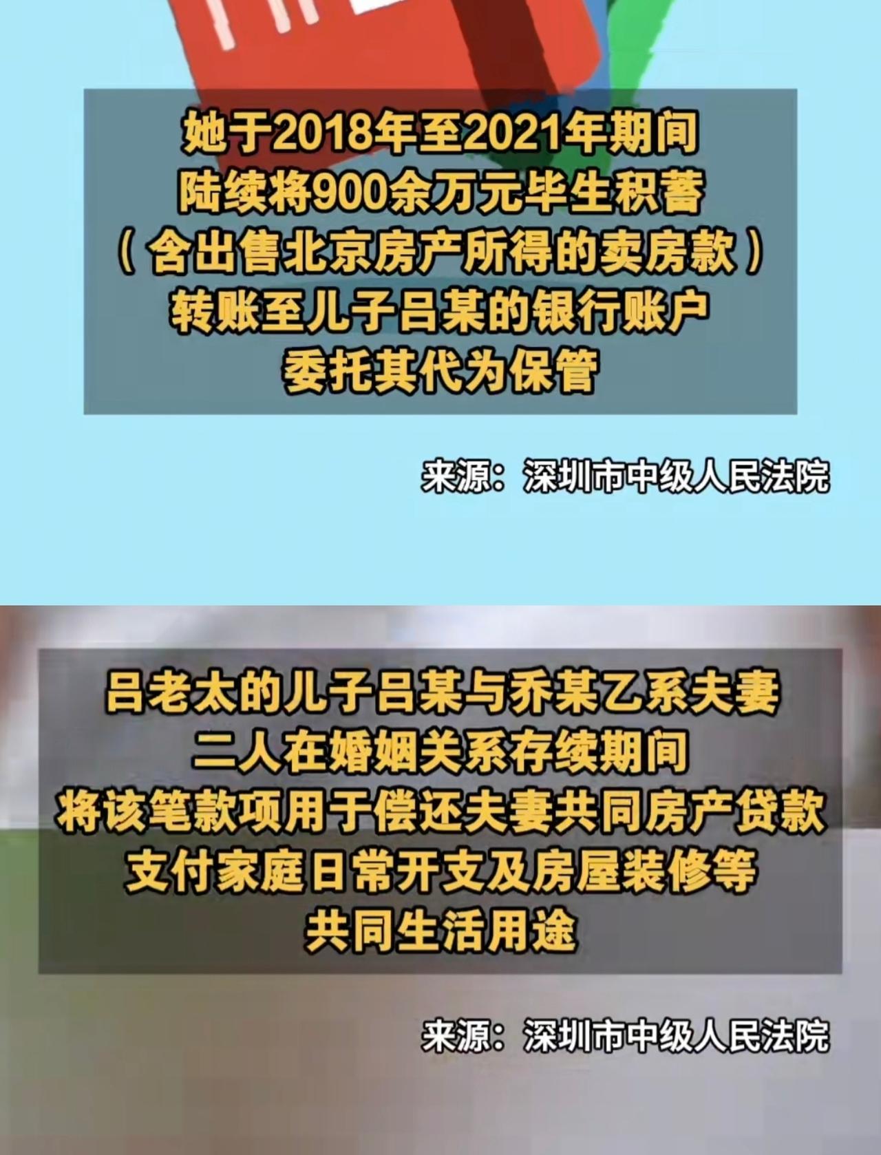 法院的判决是对的，老太太的起诉是正确的，这应该是儿子策划的行动，维护自己和家庭的