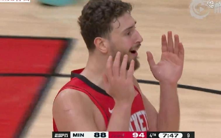 神棍VS法棍！NBA火箭险胜森林狼，申京25分+14板+4误，罚球9中3；效率太