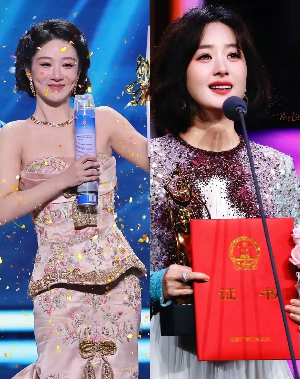 杨紫赵丽颖 奖项➕国名度➕作品➕星光谁更胜一筹  ？ 