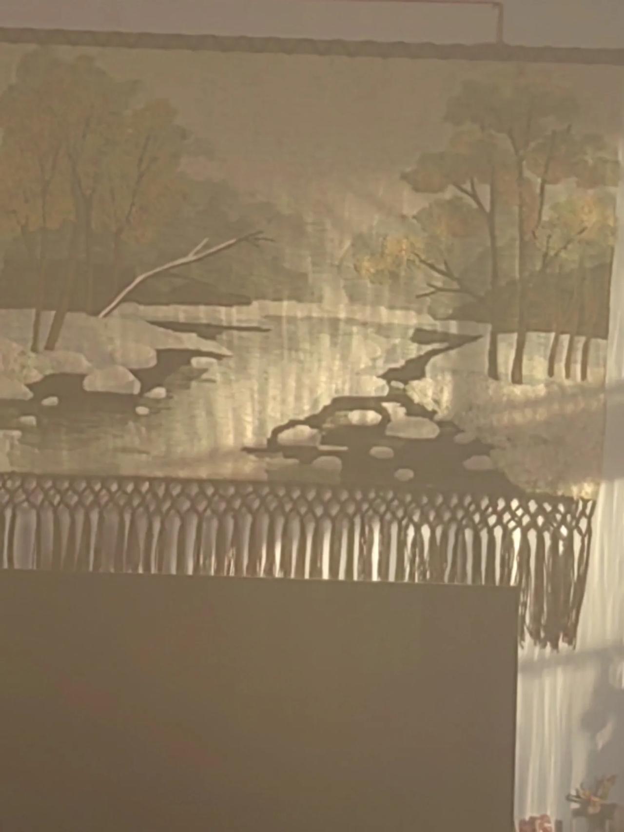 雨过天晴！晴空万里。
