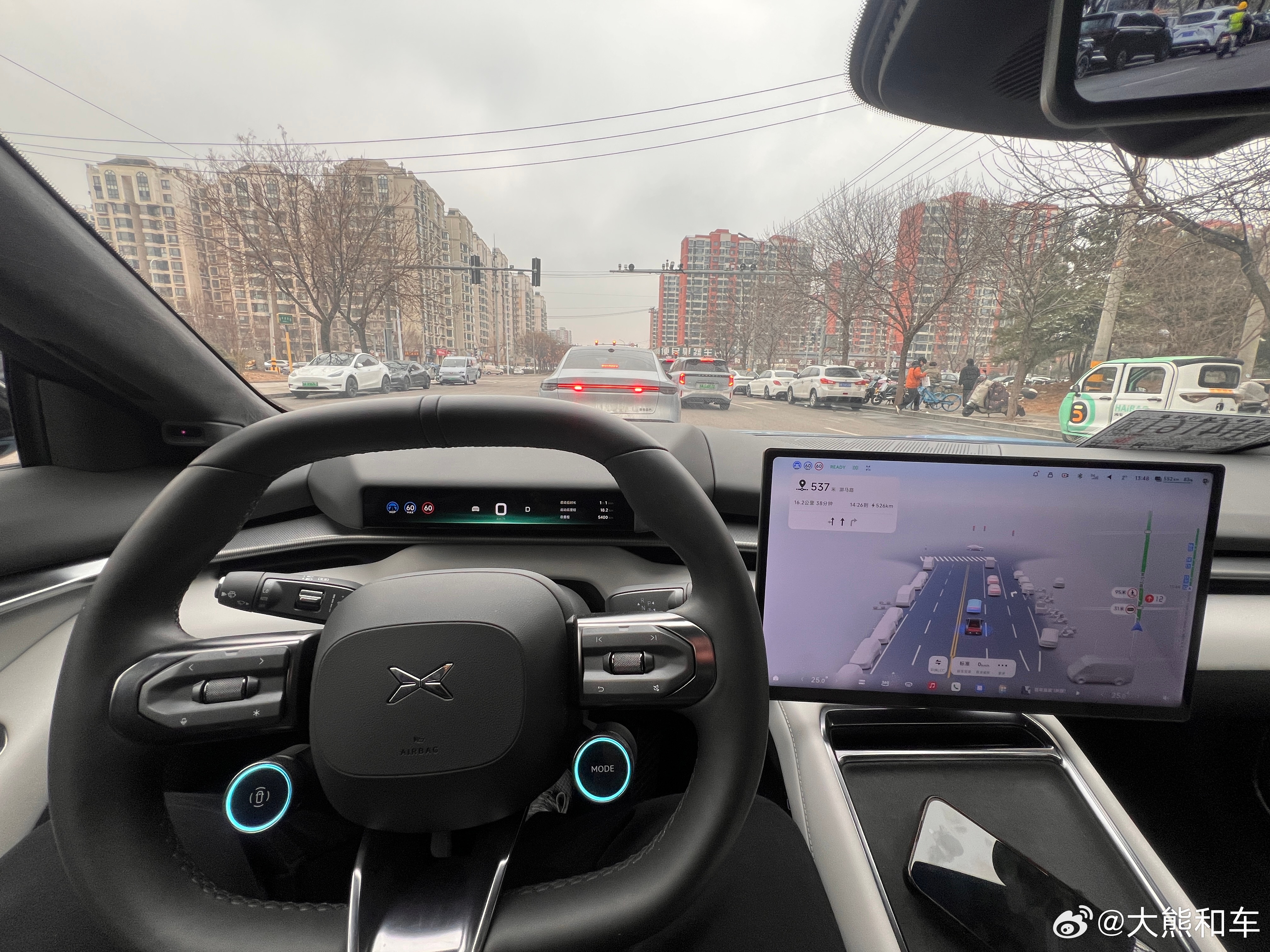 正在试驾途中，忍不住发个微博！小鹏第二代VLA太牛逼了！自动驾驶，离我们真的不远