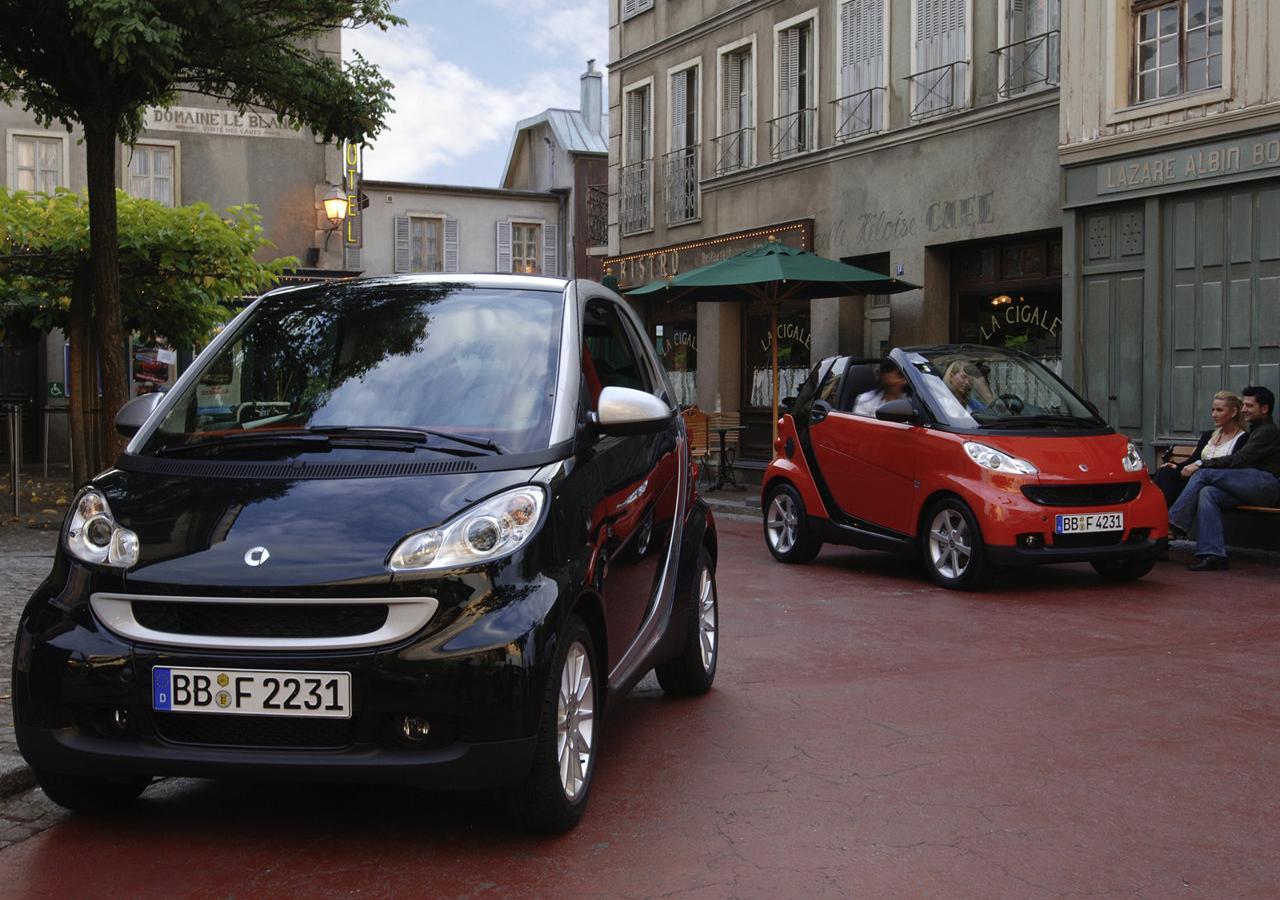 smart Smart Fortwo（2007，W451）换代车型，接替第一代W