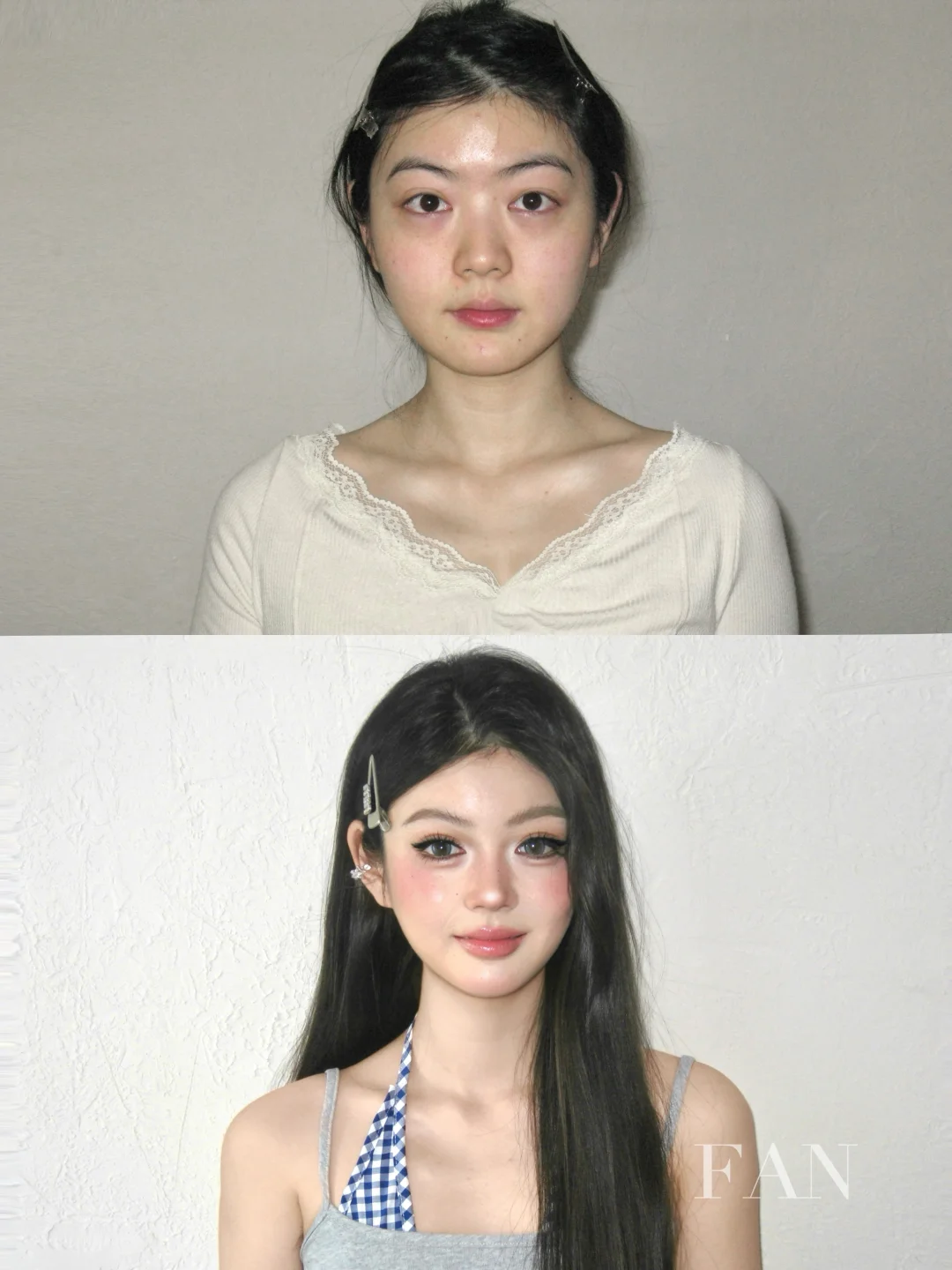 打开思路后，扁平脸学到了原生感化妆的精髓！